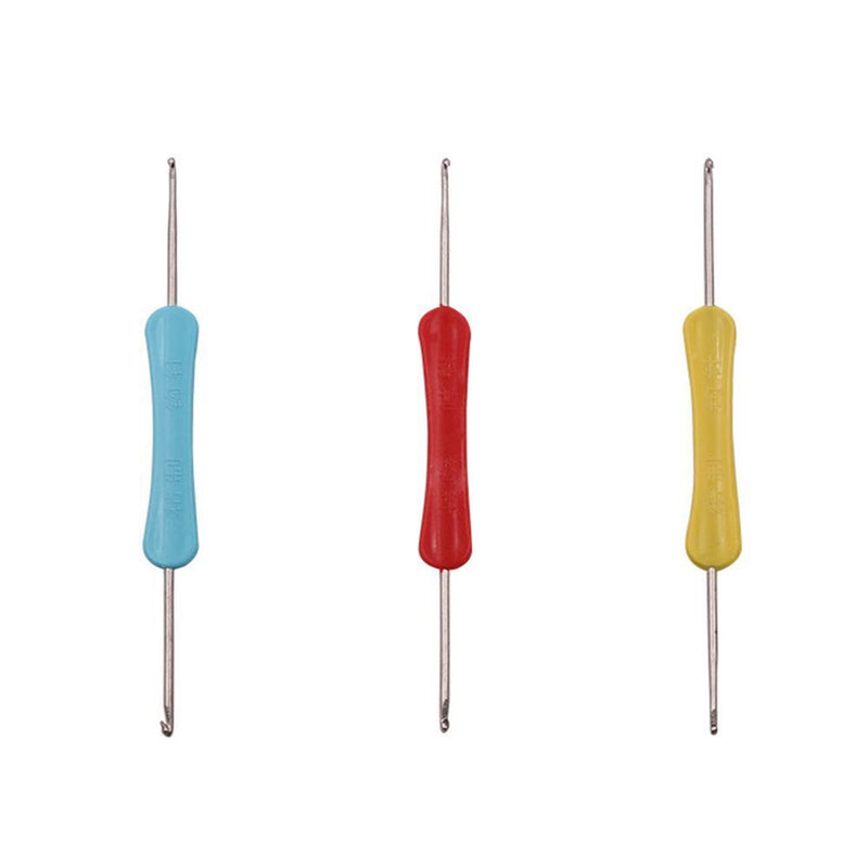 Weave Crafts Sweater Crochet Set Sewing Needles Double-headed 10 Pieces