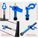 VXM 2pcs MTB Bike Schrader Presta Nozzle Wheel Nut Rim Conversion with Wrench