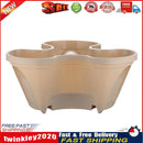 Strawberry Planter Pot Stackable Flowerpots Plants Seedling Holder (Beige) Newly