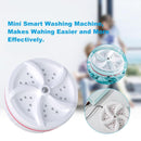 Portable Turbo Washing Machine for Apartment` Dorm USB Charging Convenient,