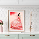 5D DIY Diamond Painting Hug Couples Full Round Drill Embroidery Home Decoration