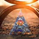 Energy Orgone Generator Pyramid Healing Reiki Chakra Meditation Home Decor Gift