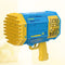 #A 69 Holes Bubbles Machine Kids Toys LED Light Blower Children Birthday Gifts