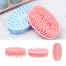 Shower Wet and Dry Scalp Exfoliating Body Brush Decontamination Skin Cleaning