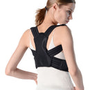 Posture Corrector - Adjustable Back Straightener Brace Support (Black L) Newly
