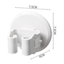 Punch Free Mop Holder Hook Wall Mounted Self Adhesive Broom Brush Storage Hanger