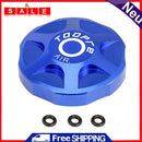 Dustproof MTB Front Fork Cap Bicycle Air Gas Valve Protective Cover (Blue)