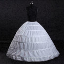 6Hoop Underskirt Ball Gown Long Skirts Petticoat Slips For Wedding. V0Z1