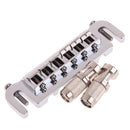 Guitar Accessories Wraparound Bridge String Holder Cleats Chrome Style Guitar Bri