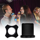 Wireless Handheld Microphone Anti-Rolling Ring Bottom Sleeve Set for KTV De