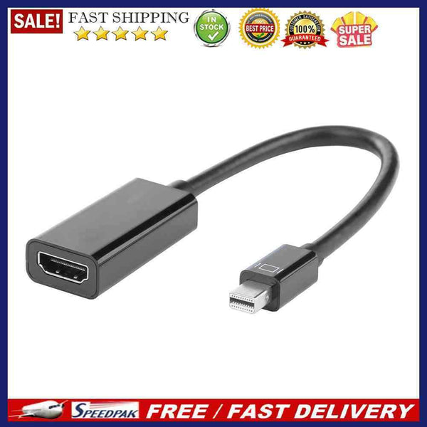 1080P Mini Display Port to HDMI Adapter Cable Connector For MacBook