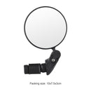 Foldable Bicycle Handlebar Convex Reflector MTB Road Bike Rearview Mirror