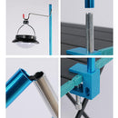 Portable Camping Pole Lamp Stand Folding Picnic Hanger Light Bracket Holder
