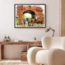 Partial Embroidery 14CT DIY Three Horses 2 Strand Kit Stamped Cross Stitch