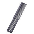 Hairdressing Carbon Anti-static Comb Wide Tooth Hair Clipper Comb (Black) Newly