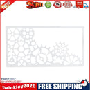 Gear Pattern Cake Stencil Fondant Baking Mold Template Decorating Tool