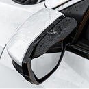 Film Weather Visor Rearview Mirror Rain Eyebrow Rear View Mirror Carbon Fiber
