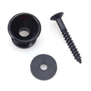 20x Guitar Pegs Anti-Brief Strap Buckle Locking Pin for Bass Ukulele (Black)