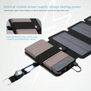 20W 5V Foldable USB Solar Panel Solar Cell Outdoor Mobile Power Battery Cha