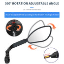 Bike Mirror - MTB Road Bicycle Safe Rear View Mirrors for Handlebar (Left) Newly