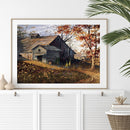 5D DIY Diamond Painting Kits Full Round Drill Autumn House Mosaic Picture Crafts