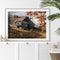 5D DIY Diamond Painting Kits Full Round Drill Autumn House Mosaic Picture Crafts