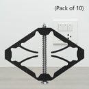 10pcs 86mm Wall Switch Bottom Box Fixed Holder Rod Wall Socket Cassette Repair