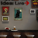 #A Rooster Plate Metal Tin Sign Plaque for Bar Pub Club Garage Wall Home Decorat