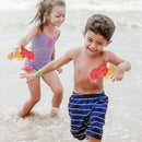 Mini Dinosaur Water Gun Toys Kids Fall Resistant Outdoor Props for Beach Game