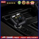 Bluetooth-compatible Handsfree Car Kit FM Transmitter LCD MP3 Player USB Charger