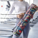 Printed Yoga Mat Bag Pilates Fitness Sports Exercise Pad Carry Backpack (1)
