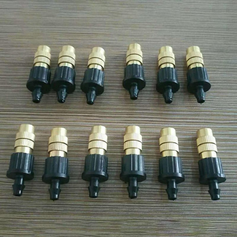 Copper Nozzle Lawn Garden Atomizing Sprayer Adjustable Mist Watering Irriga