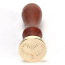 Retro Wedding Pattern Wax Seal Stamp Fire Painting Stamping Envelope Gifts