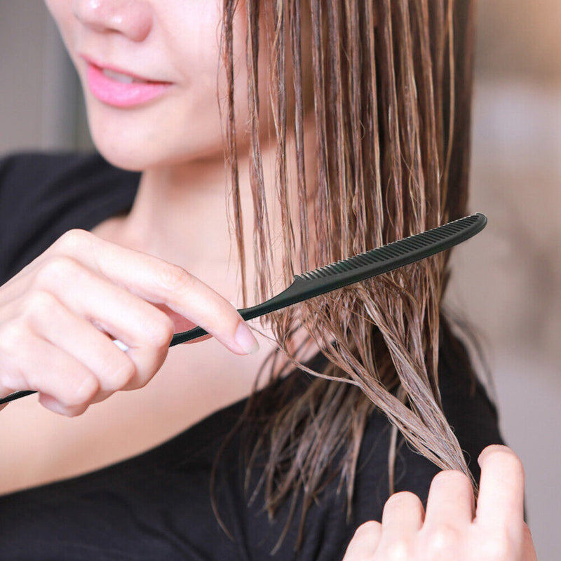 Plastic Arc Fine-tooth Pin Hairdressing Haircut Hair Styling Rat Sharp Tail