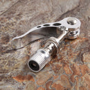 Aluminium Alloy Quick Release Bike Seat Post Clamp Seatpost Skewer sliver Newly