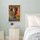Backyard Flower Oil Paint By Numbers DIY Wall Art Craft Coloring Drawing for Kid