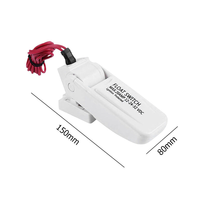 12-32V 1100GPH Marine Submersible Automatic Bilge Pump Float Switch Hardware