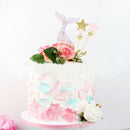 Decoration Baby Shower Craft Cupcake Toppers Cake Decor Food Sticks Mermaid