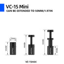 TEUCER VC-15Mini Telescopic Card Holder Graphics Card Brace Jack (26-50mm) Newly