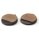 2 Sets Bicycle Brake Pads Durable Electric Vehicle Brake Pads Small for Kugoo M4