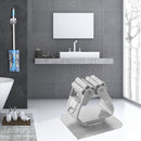 Mop Hanging Clip Holder Seamless Punch-Free Broom Wall Mounted Storage Bracke