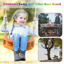 Baby Plastic Swing Rope Seat Toys Children Hanging Kindergarten Playground Gi