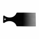 Woman Long Tooth Plastic  Black Afro Comb Salon  Curly Hair Brush Hairdressing