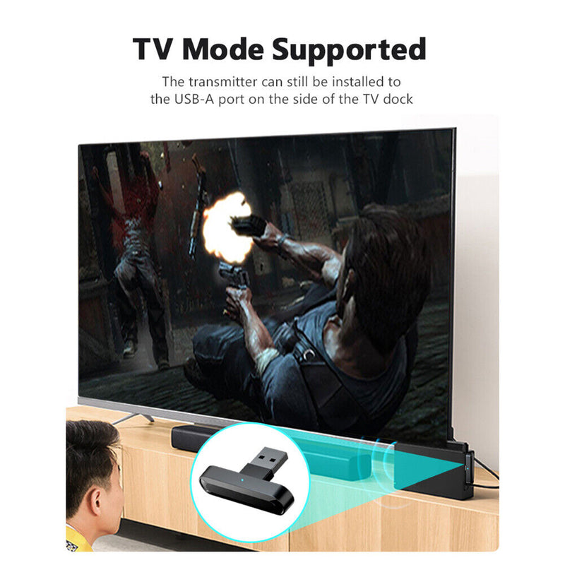 Bluetooth-Compatible 5.1 Transmitter for NS Game Console Wireless Adapter