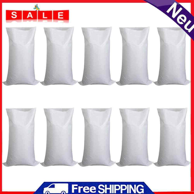 10pcs Flood Water Control Sand Bag Plastic Fabric Sandbag for Home Sand Sandbag