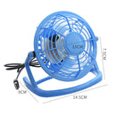 #A 4 Inch Mini Silent Desktop Fan USB Rechargeable Office Home Cooling Mute Fan