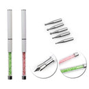 Drawing Line Polish 6 Heads Drill Point DIY Nail Art Pens Dotting Pen