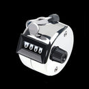 4 Digit Number Manual Mini Tally Counter Mechanical Clicker (Plastic Knob) Newly