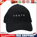 Men Women Unisex Adjustable Baseball Cap Golf Hat Hip Hop Flat Hat Black