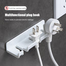 Wall Hanging Nail-Free Plug Toothbrush Hanger Home Kitchen Power Cord Organiz